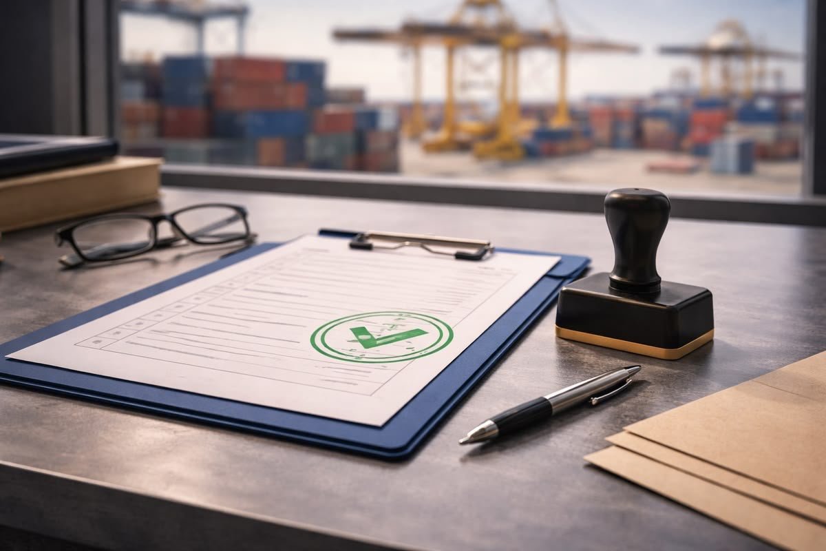 Port clearance formalities